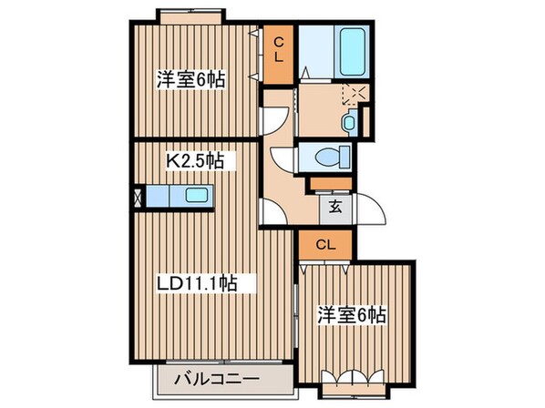 ノ－ヴァ３２・Ｃの物件間取画像